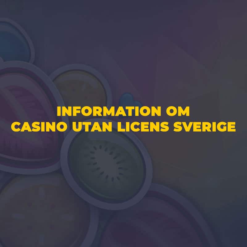 information om casino utan licens